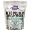 NOW Foods, Sports, Keto Protein with MCT Powder, Creamy Vanilla, 1 lb (454 g)