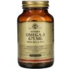 Solgar, Kosher Omega-3, 675 mg, 50 Softgels 1 Solgar, Kosher Omega-3, 675 mg, 50 Softgels