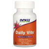 NOW Foods, Daily Vits, Multi Vitamin & Mineral, 100 Tablets 1 NOW Foods, Daily Vits, Multi Vitamin & Mineral, 100 Tablets