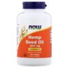NOW Foods, Hemp Seed Oil, 1,000 mg, 120 Softgels 2 NOW Foods, Hemp Seed Oil, 1,000 mg, 120 Softgels