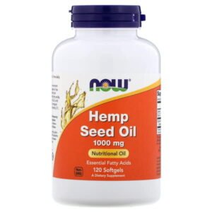 NOW Foods, Hemp Seed Oil, 1,000 mg, 120 Softgels
