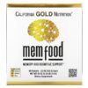 California Gold Nutrition, MEM Food, Memory & Cognitive Support, 60 Packets, 0.3 oz (8.5 g) Each 2 California Gold Nutrition, MEM Food, Memory & Cognitive Support, 60 Packets, 0.3 oz (8.5 g) Each