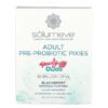 Solumeve, Adult Pre-Probiotic Pixies, Blackberry Flavor, 10 Billion CFUs, 30 Stickpacks, 0.11 oz (3 g) Each 1 Solumeve, Adult Pre-Probiotic Pixies, Blackberry Flavor, 10 Billion CFUs, 30 Stickpacks, 0.11 oz (3 g) Each