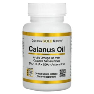 California Gold Nutrition, Calanus Oil, 500 mg, 30 Fish Gelatin Softgels