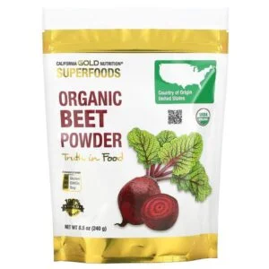 California Gold Nutrition, SUPERFOODS – Organic Beet Powder, 8.5 oz (240 g)