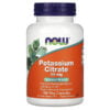 NOW Foods, Potassium Citrate, 99 mg, 180 Veg Capsules