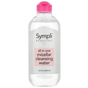 Sympli Beautiful, All In One Micellar Cleansing Water, 13.5 fl oz (400 ml)