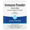 Lake Avenue Nutrition, Immune Powder Drink Mix, Orange, 20 Packets, 0.36 oz (10.3 g) Each