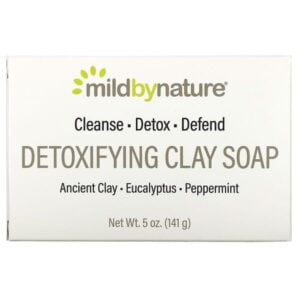 Mild By Nature, Detoxifying Clay, Bar Soap, Eucalyptus & Peppermint, with Ancient Clay, 5 oz (141 g)