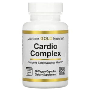 California Gold Nutrition, Cardio Complex, 60 Veggie Capsules