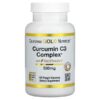 California Gold Nutrition, Curcumin C3 Complex with BioPerine, 500 mg, 120 Veggie Capsules