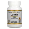 California Gold Nutrition, Lutein with Zeaxanthin, 20 mg, 60 Veggie Softgels 1 California Gold Nutrition, Lutein with Zeaxanthin, 20 mg, 60 Veggie Softgels