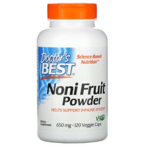 Doctor’s Best, Noni Fruit Powder, 650 mg, 120 Veggie Caps