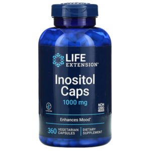 Life Extension, Inositol Caps, 1,000 mg, 360 Vegetarian Capsules