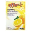NOW Foods, Effer-C, Effervescent Drink Mix, Orange, 1,000 mg, 30 Packets, 7.5 g (0.26 g) Each