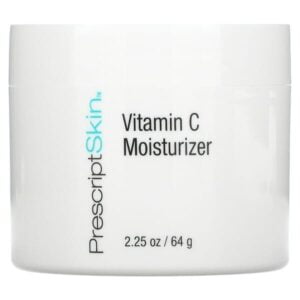 PrescriptSkin, Vitamin C Moisturizer, Enhanced Brightening Lightweight Cream, 2.25 oz (64 g)
