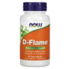 NOW Foods, D-Flame, 90 Veg Capsules 1 NOW Foods, D-Flame, 90 Veg Capsules