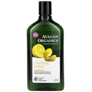 Avalon Organics, Shampoo, Limão Clarificador, 11 fl oz (325 ml)