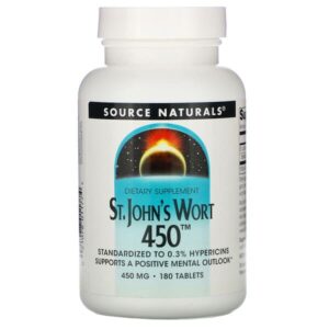 Source Naturals, St. John’s Wort 450, 450 mg, 180 Tablets