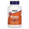 NOW Foods, Biotin, 5,000 mcg, 120 Veg Capsules 1 NOW Foods, Biotin, 5,000 mcg, 120 Veg Capsules