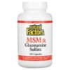 Natural Factors, MSM & Glucosamine Sulfate, 180 Capsules 2 Natural Factors, MSM & Glucosamine Sulfate, 180 Capsules
