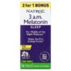 Natrol, 3 A.M. Melatonin, Sleep, Lavender Vanilla, 60 Tablets