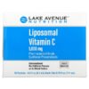 Lake Avenue Nutrition, Liposomal Vitamin C, Unsweetened, 1,000 mg, 30 Packets, 0.2 oz (5.7 ml) Each