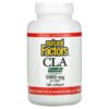 Natural Factors, CLA, Conjugated Linoleic Acid Blend, 1,000 mg, 180 Softgels 1 Natural Factors, CLA, Conjugated Linoleic Acid Blend, 1,000 mg, 180 Softgels