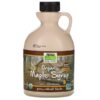 NOW Foods, Real Food, Organic Maple Syrup, Grade A, Dark Color, 32 fl oz (946 ml)