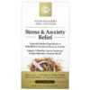 Solgar, Stress & Anxiety Relief, Ashwagandha and Saffron, 30 Tablets