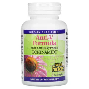 Natural Factors, Anti-V Formula, with Clinically Proven Echinamide, 60 Softgels