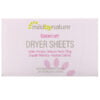 Mild By Nature, Dryer Sheets, Geranium, 120 Compostable Sheets