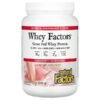 Natural Factors, Whey Factors, Grass Fed Whey Protein, Natural Strawberry, 12 oz (340 g) 1 Natural Factors, Whey Factors, Grass Fed Whey Protein, Natural Strawberry, 12 oz (340 g)