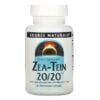 Source Naturals, Zea-Tein 20/20, 60 Vegetarian Capsules