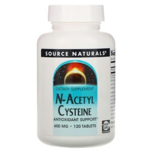 Source Naturals, N-Acetyl Cysteine, 600 mg, 120 Tablets