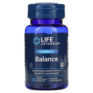 Life Extension, FLORASSIST Balance, 30 Liquid Vegetarian Capsules