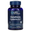 Life Extension, Glutathione, Cysteine & C, 100 Capsules 2 Life Extension, Glutathione, Cysteine & C, 100 Capsules