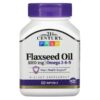 21st Century, Flaxseed Oil, 1,000 mg, 60 Softgels