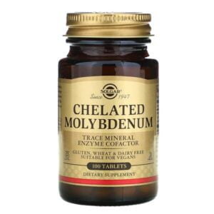 Solgar, Chelated Molybdenum, 100 Tablets