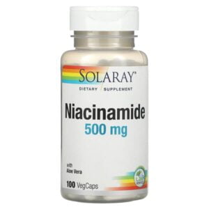 Solaray, Niacinamide, 500 mg, 100 VegCaps