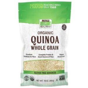 NOW Foods, Organic Quinoa, Whole Grain, 16 oz (454 g)