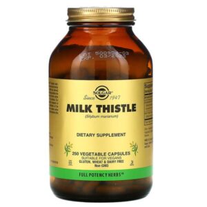 Solgar, Milk Thistle, 250 Vegetable Capsules