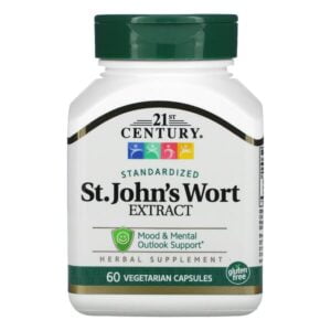 21st Century, St. John’s Wort Extract, 60 Vegetarian Capsules