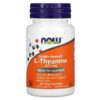 NOW Foods, L-Theanine, Double Strength, 200 mg, 60 Veg Capsules 2 NOW Foods, L-Theanine, Double Strength, 200 mg, 60 Veg Capsules