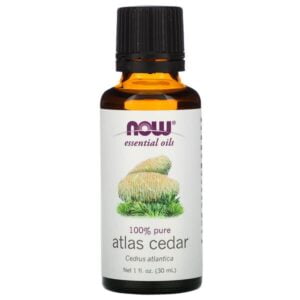 NOW Foods, Essential Oils, Atlas Cedar, 1 fl oz (30 ml)