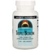 Source Naturals, Triple Boron, 3 mg, 200 Capsules