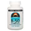 Source Naturals, B-50 Complex, 50 mg, 100 Tablets