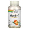Solaray, Buffered Vitamin C Chewable, Natural Orange, 500 mg, 100 Chewables