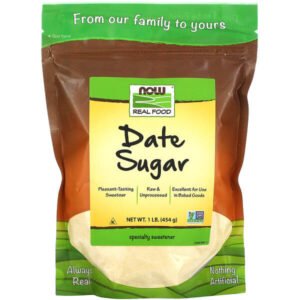 NOW Foods, Real Food, Date Sugar, 1 lb (454 g)