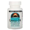 Source Naturals, Ginkgo-24, 120 mg, 120 Tablets